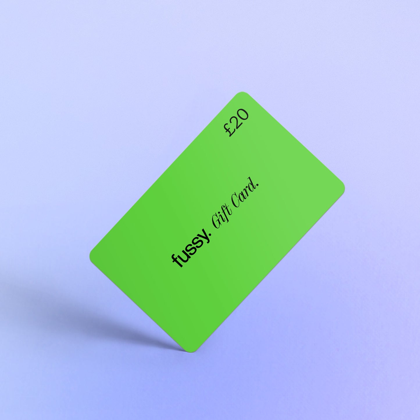 Fussy Geschenkgutschein - 20 ó