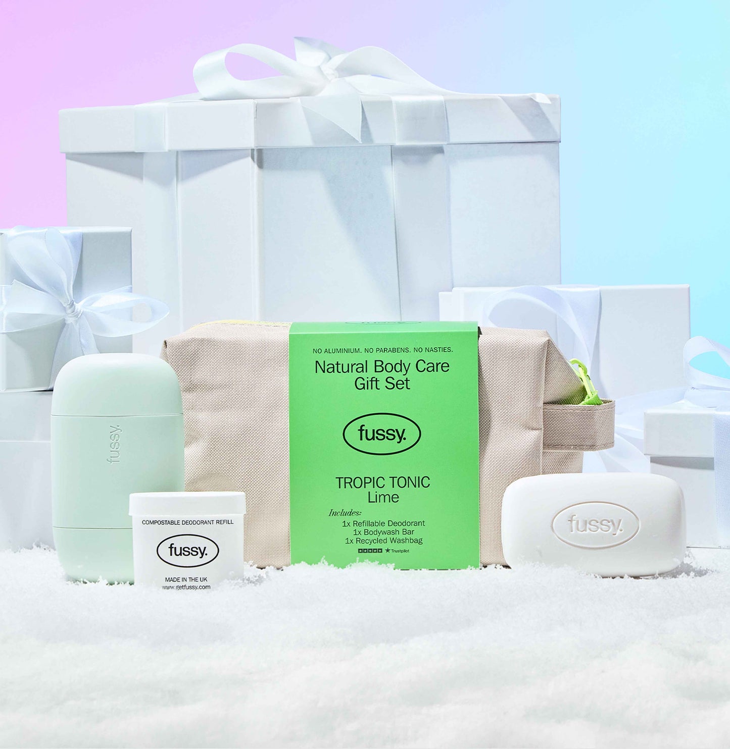 Natural Body Care Gift Set - Tropic Tonic