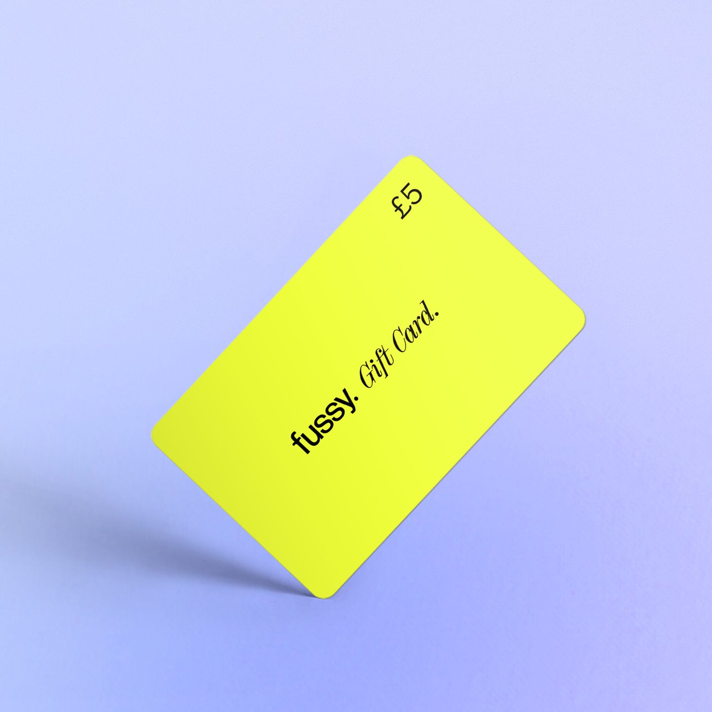 Fussy Geschenkgutschein - 5 ó