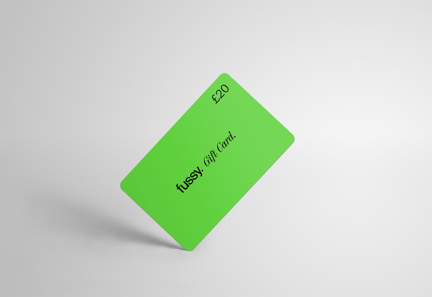 Fussy Geschenkgutschein