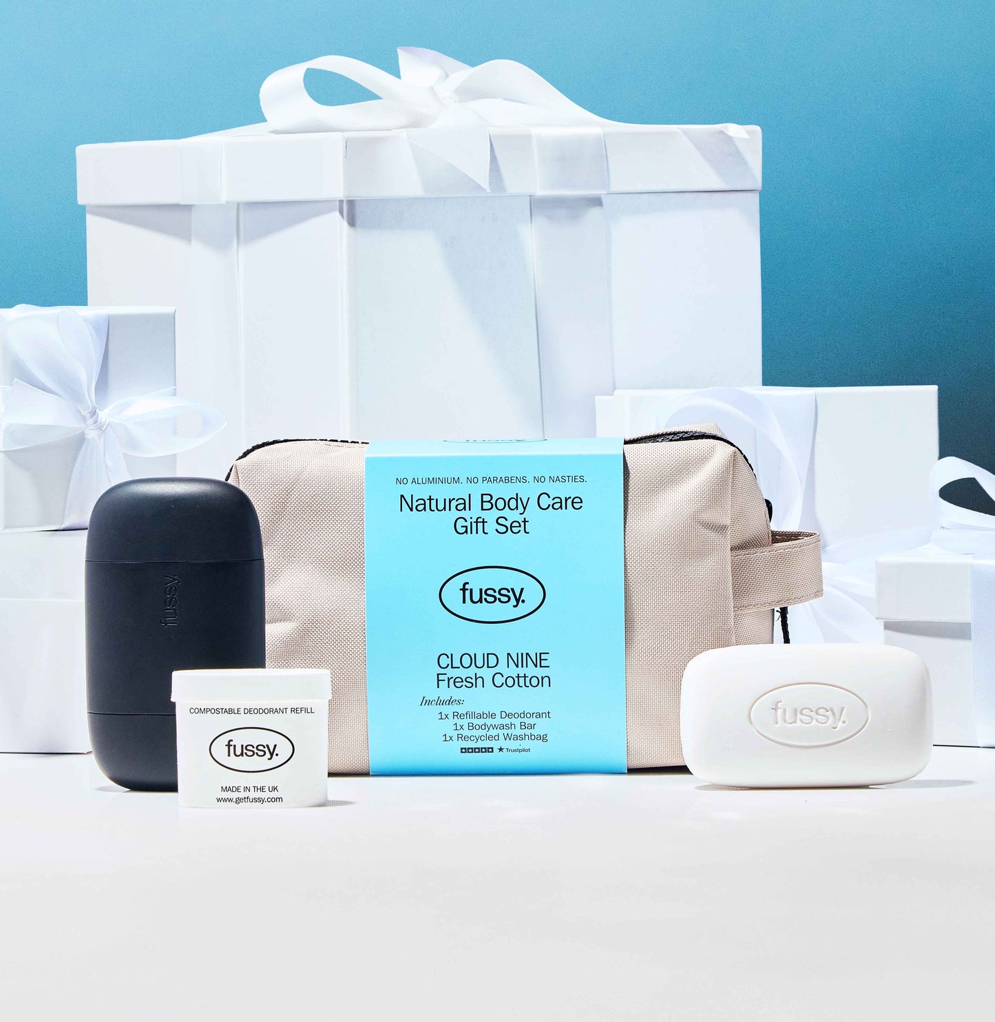 Natürliche Körperpflege Geschenkset - Cloud Nine