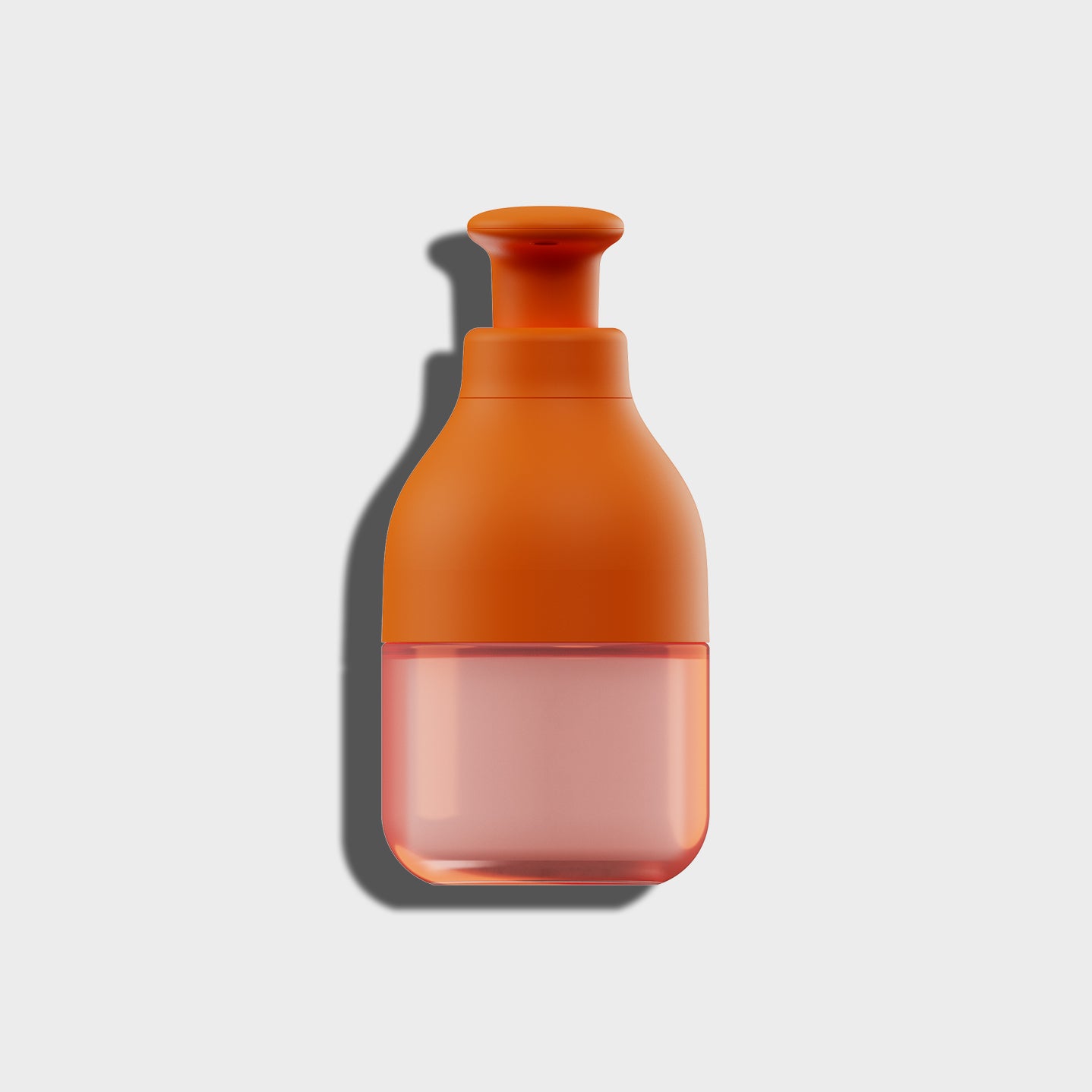 Orange Hand Wash Bottle
